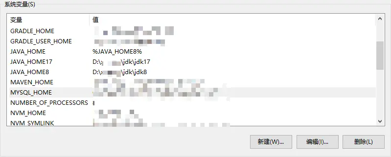 修改 JAVA HOME