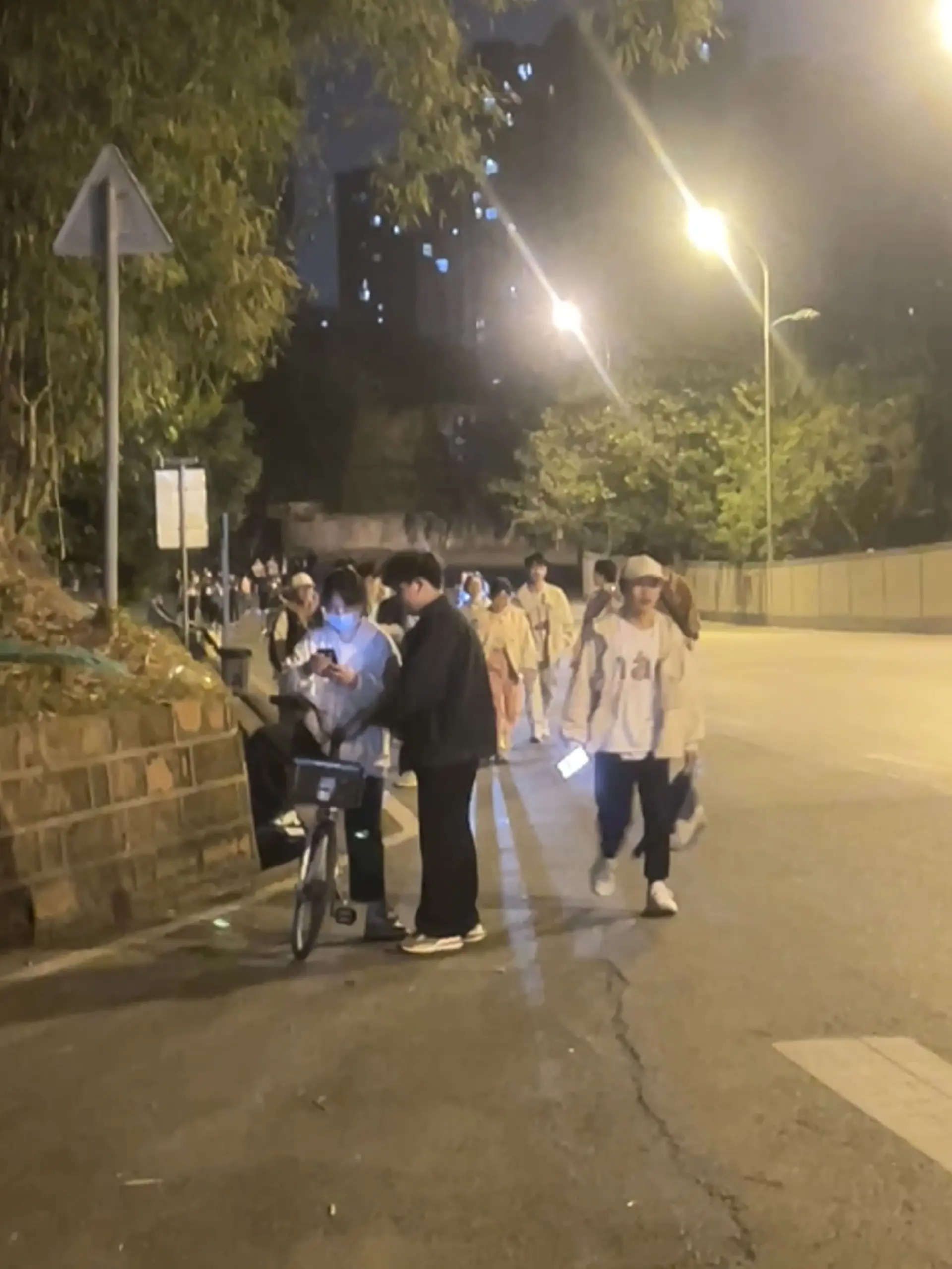 山脚下的大部队