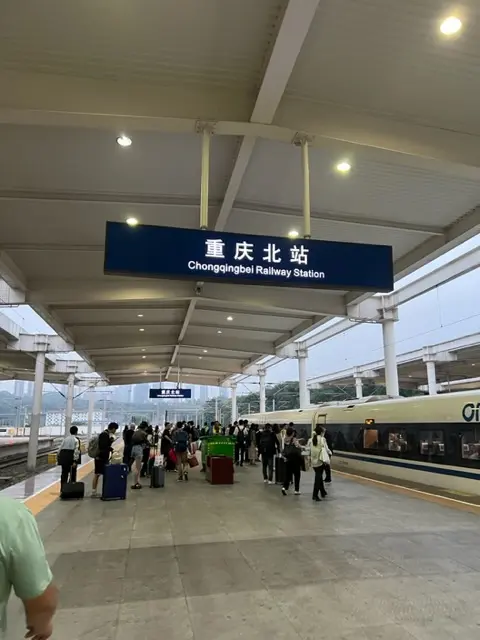 回家了