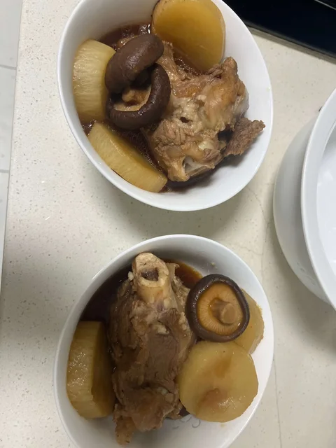 棒子骨烧萝卜